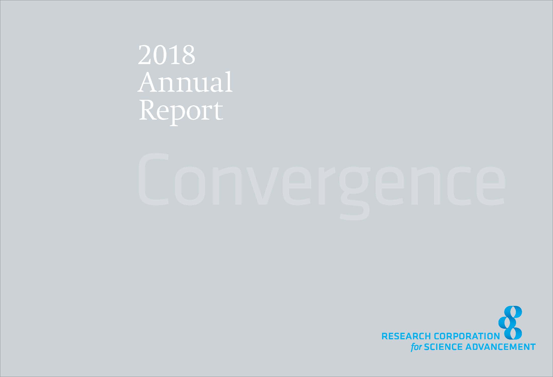 2018 annual report cover