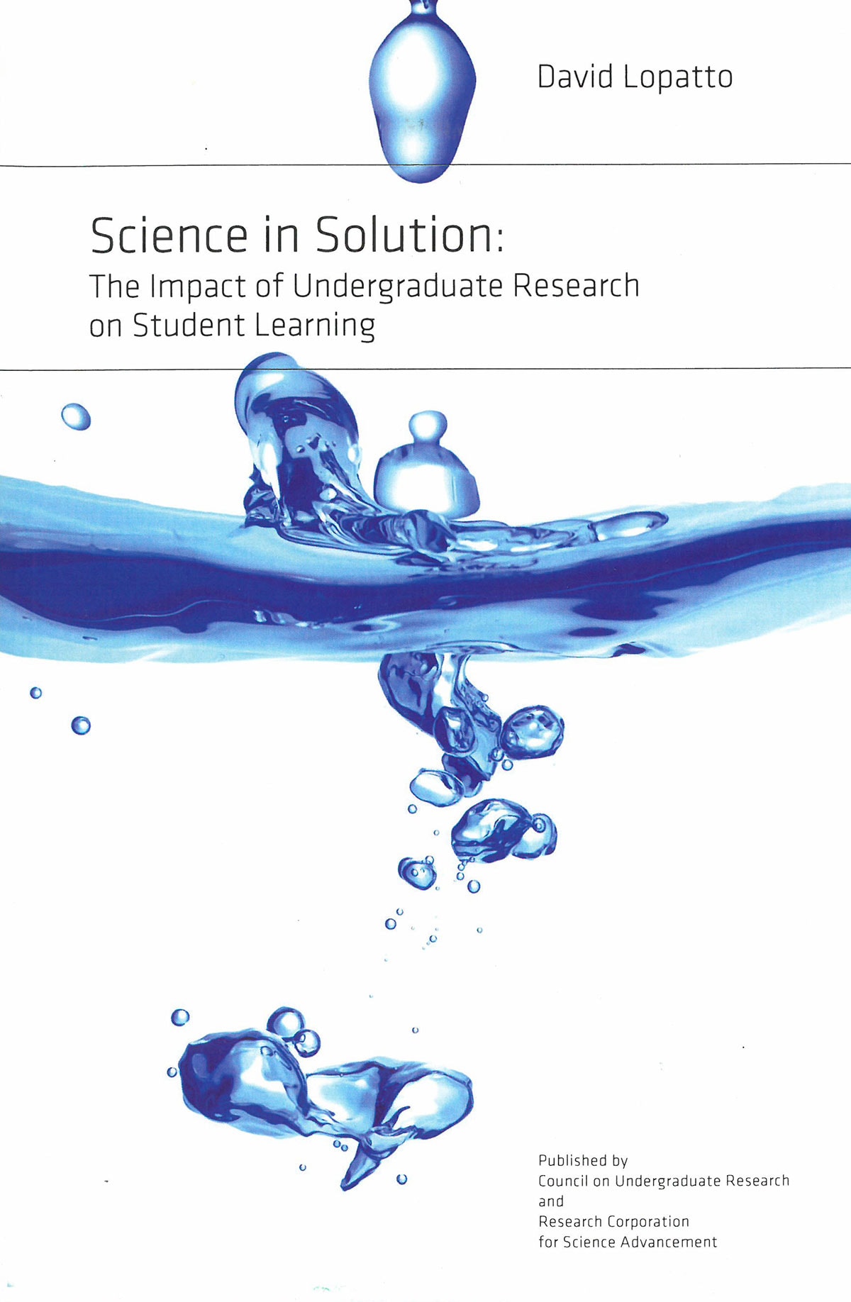 Science in solution cover
