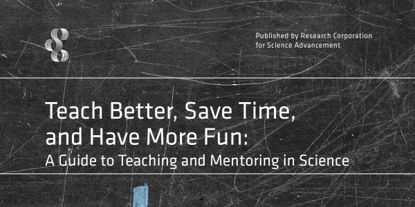Cottrell Scholars Author ‘Teach Better’ Book